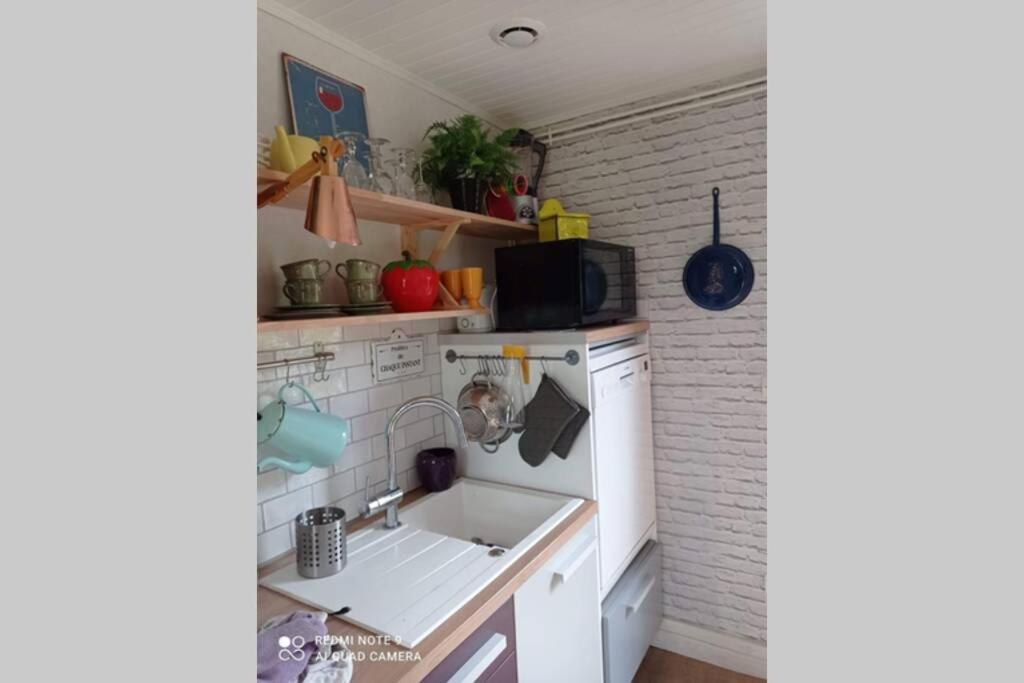 La Cabane Des Druides Perigny  Bagian luar foto