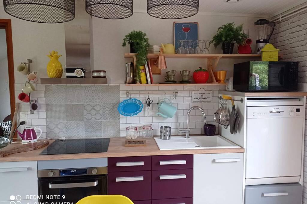 La Cabane Des Druides Perigny  Bagian luar foto